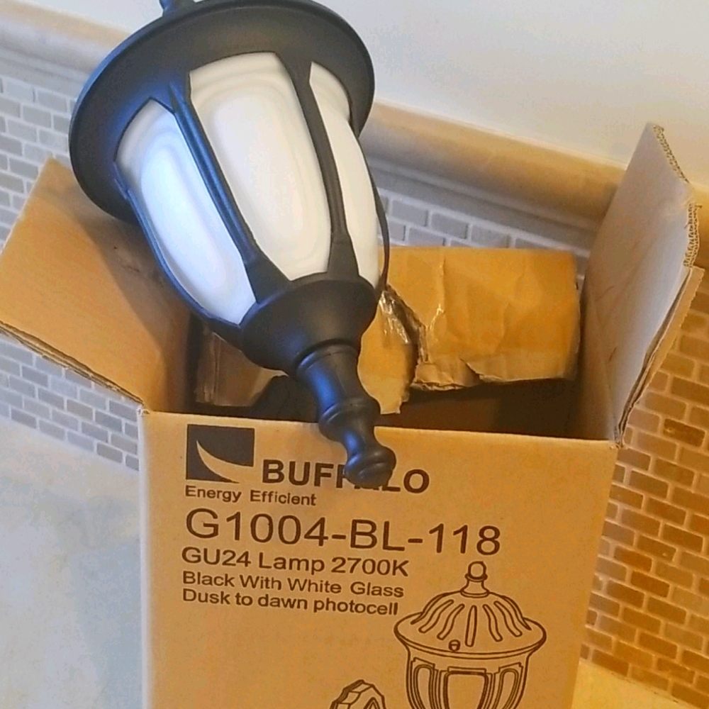 New Security light.